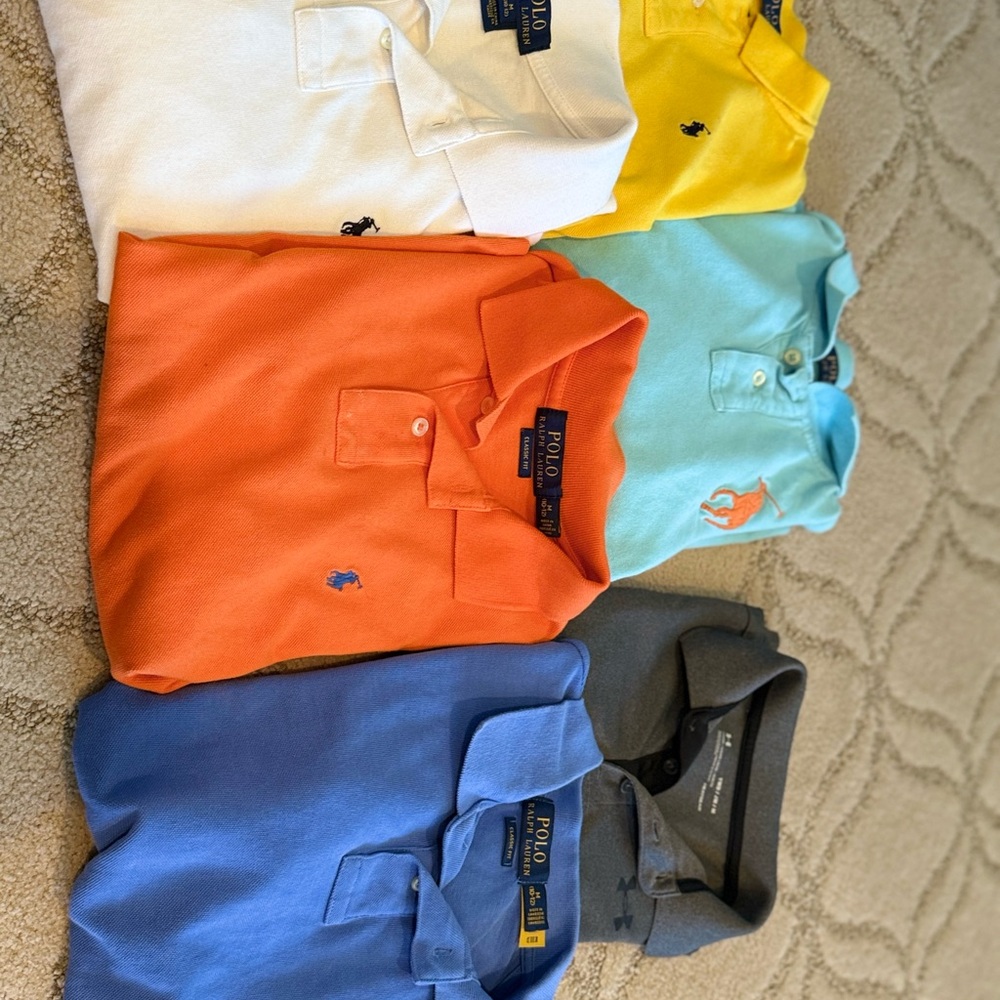 Ralph Lauren Vibrant Polo Shirt Set